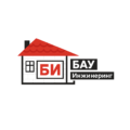minimalist logo with house and text